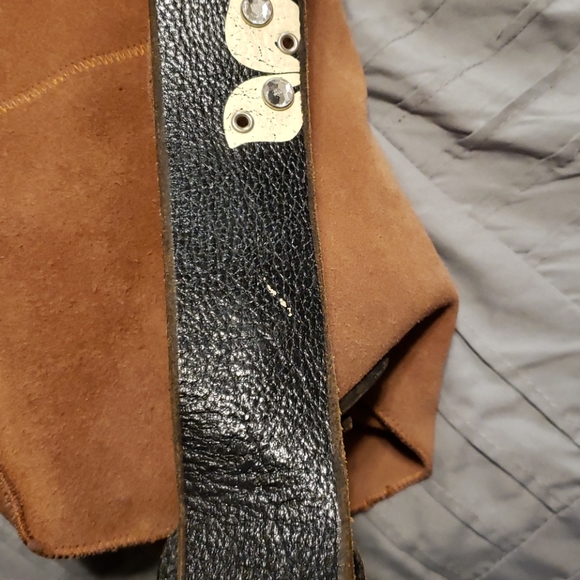 Suede shoulder bag by Wilsons Leather - Picture 8 of 12